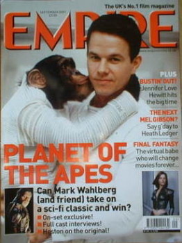 Empire magazine - Mark Wahlberg cover (September 2001)