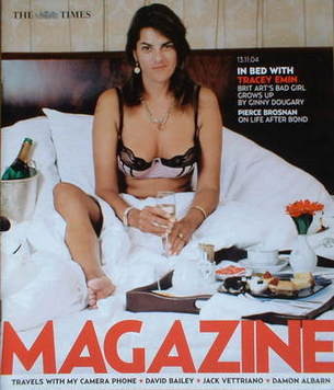 <!--2004-11-13-->The Times magazine - Tracey Emin cover (13 November 2004)
