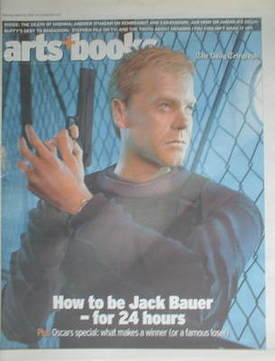 The Daily Telegraph Arts & Books newspaper supplement - Kiefer Sutherland cover (4 March 2006)