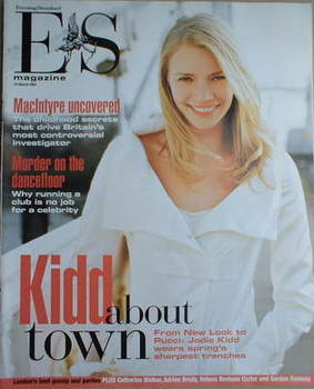 <!--2003-03-14-->Evening Standard magazine - Jodie Kidd cover (14 March 200