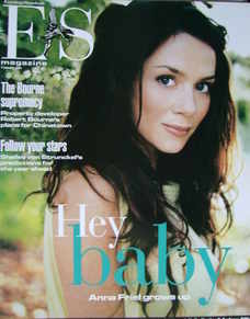 Evening Standard magazine - Anna Friel cover (7 January 2005)