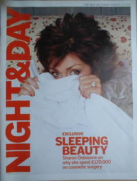 Night & Day magazine - Sharon Osbourne cover (22 August 2004)