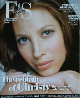 <!--2006-07-07-->Evening Standard magazine - Christy Turlington cover (7 Ju