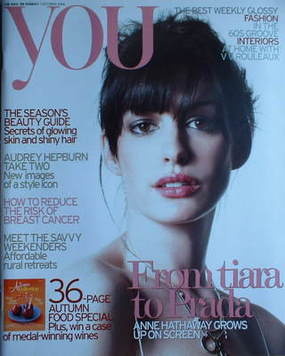 You magazine - Anne Hathaway cover (1 October 2006)