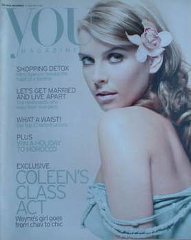 <!--2006-01-08-->You magazine - Coleen McLoughlin cover (8 January 2006)