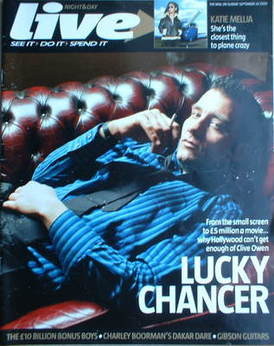 <!--2006-09-24-->Live magazine - Clive Owen cover (24 September 2006)