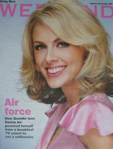 Weekend magazine - Donna Air cover (22 October 2005)