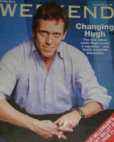 Weekend magazine - Hugh Laurie cover (11 June 2005)