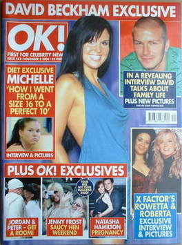 OK! magazine - Michelle Bass cover (2 November 2004 - Issue 442)