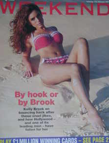 Weekend magazine - Kelly Brook cover (11 February 2006)