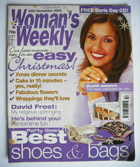 Woman's Weekly magazine (20 December 2005 - British Edition)