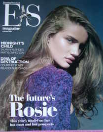 Evening Standard magazine - Rosie Huntington-Whitely cover (19 October 2007)