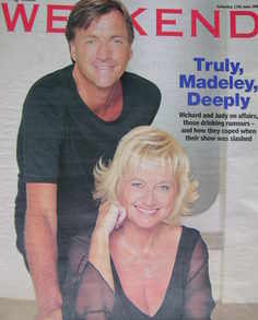 Weekend magazine - Richard Madeley and Judy Finnigan cover (17 June 2006)