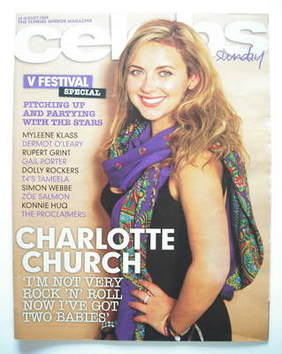 Celebs magazine - Charlotte Church cover (30 August 2009)