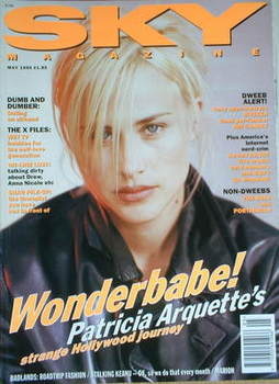 Sky magazine - Patricia Arquette cover (May 1995)
