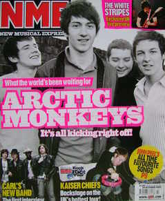 NME magazine - Arctic Monkeys cover (29 October 2005)