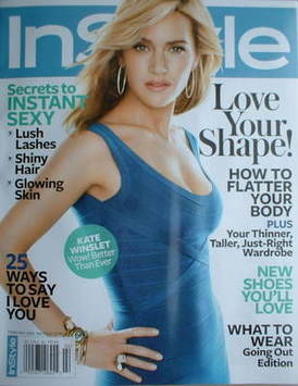 <!--2009-02-->US InStyle magazine - February 2009 - Kate Winslet cover