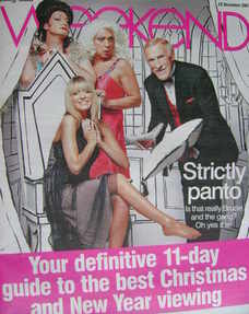 Weekend magazine - Strictly Come Dancing cover (22 December 2007)
