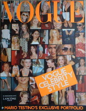 British Vogue supplement - Celebrity Style (2000)