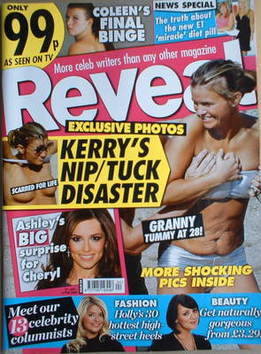 <!--2009-01-31-->Reveal magazine - Kerry Katona cover (31 January - 6 Febru