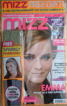 MIZZ magazine - Emma Watson cover (23 December 2008-7 January 2009)