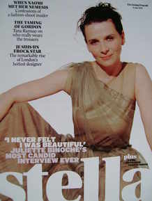 <!--2008-07-06-->Stella magazine - Juliette Binoche cover (6 July 2008)