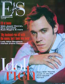 <!--2004-03-12-->Evening Standard magazine - Will Young cover (12 March 200