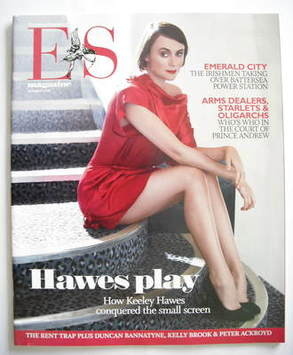 Evening Standard magazine - Keeley Hawes cover (29 August 2008)