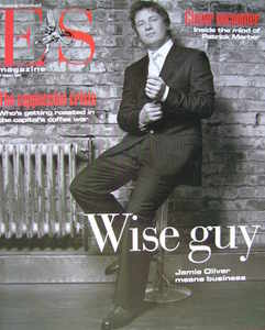 <!--2005-01-14-->Evening Standard magazine - Jamie Oliver cover (14 January