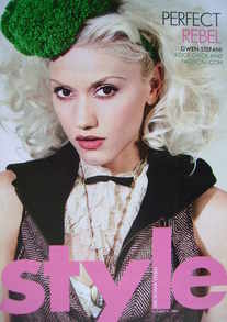 <!--2004-10-31-->Style magazine - Gwen Stefani cover (31 October 2004)