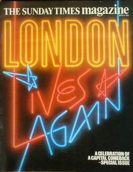The Sunday Times magazine - Loves Lives Again cover (14 April 1985)