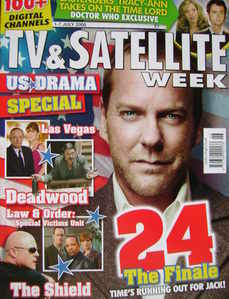 TV & Satellite Week magazine - Kiefer Sutherland cover (1-7 July 2006)