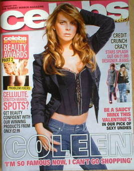 Celebs magazine - Coleen Rooney cover (8 February 2009)