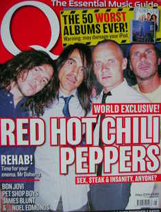 Q magazine - Red Hot Chili Peppers cover (May 2006)