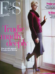 <!--2005-08-05-->Evening Standard magazine - Trudie Styler cover (5 August 
