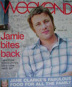 Weekend magazine - Jamie Oliver cover (22 September 2007)