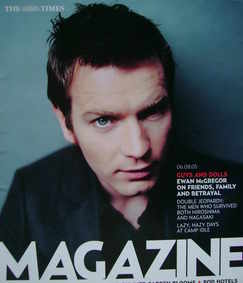 The Times magazine - Ewan McGregor cover (6 August 2005)
