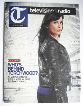 Television&Radio magazine - Eve Myles cover (4 July 2009)