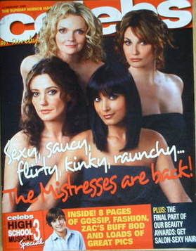 Celebs magazine - The Mistresses cover (15 February 2009)