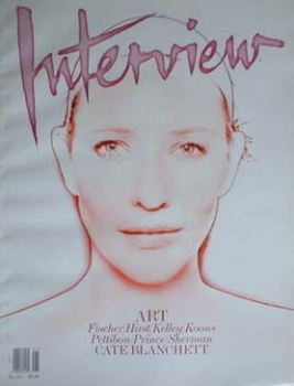 Interview magazine - December 2008/January 2009 - Cate Blanchett cover