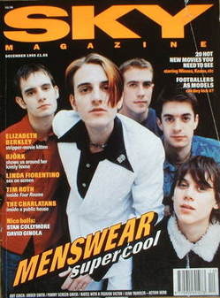 Sky magazine - Menswear cover (December 1995)