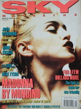 <!--1991-03-->Sky magazine - Madonna cover (March 1991)