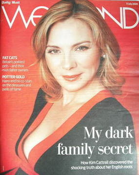 Weekend magazine - Kim Cattrall cover (11 July 2009)