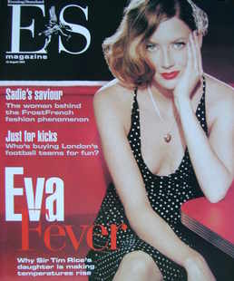 <!--2003-08-15-->Evening Standard magazine - Eva Rice cover (15 August 2003
