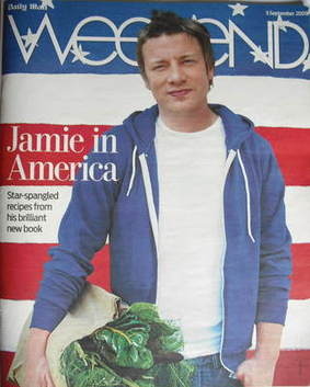 Weekend magazine - Jamie Oliver cover (5 September 2009)