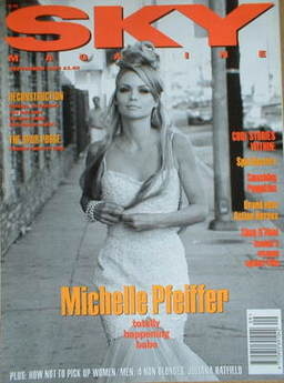 Sky magazine - Michelle Pfeiffer cover (September 1993)