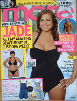 <!--2008-06-24-->More magazine - Jade Goody cover (24-30 June 2008)