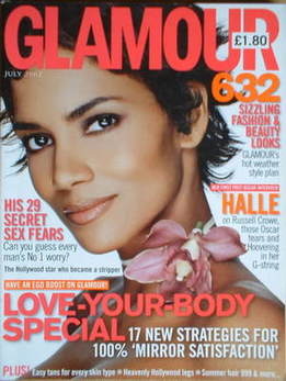 <!--2002-07-->Glamour magazine - Halle Berry cover (July 2002)