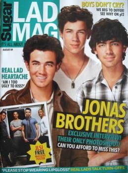 Lad magazine - The Jonas Brothers cover (August 2009)