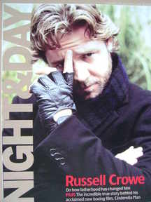Night & Day magazine - Russell Crowe cover (12 June 2005)